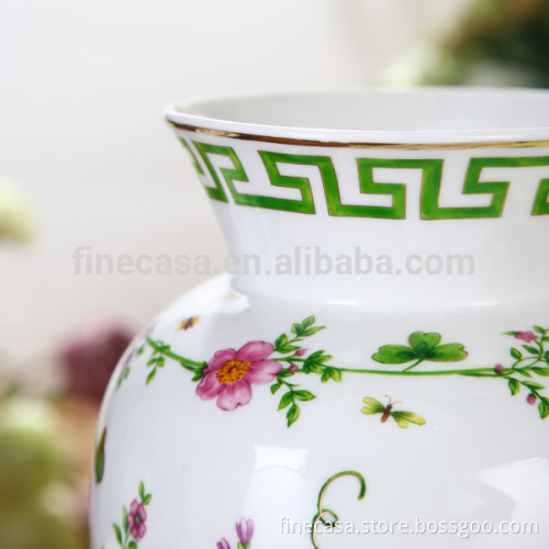 Elegant Fine New Bone China Ceramic Porcelain Flower Vase                
                                    Quality Assured